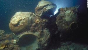 'X-ray gun' used to study 800-year-old shipwreck and its treasures