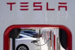 Elon Musk's Tesla wins big from Biden's electric car charging push