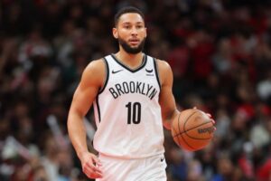 Nets' Simmons out for season with back issues